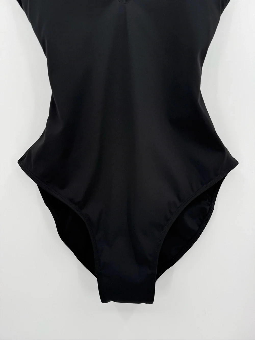 TA3 Black Plungey One Piece Swimsuit Size S Regular Long